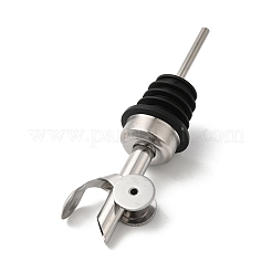 304 Stainless Steel Self Closing Wine Pourers&nbsp;LS-AJEW-M218-02P