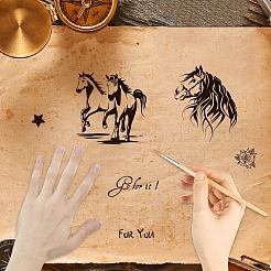 4Pcs 4 Styles PVC Plastic Clear Stamps&nbsp;DIY-WH0619-0017