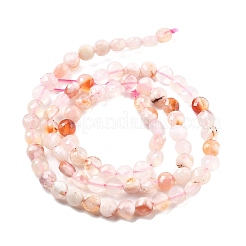 Natural Cherry Blossom Agate Beads Strands&nbsp;G-C179-A27-01