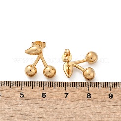 304 Stainless Steel Stud Earrings&nbsp;EJEW-S265-03G-C