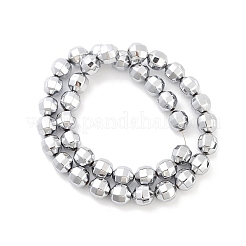 Electroplate Non-magnetic Synthetic Hematite Bead Strands&nbsp;G-F300-30-01