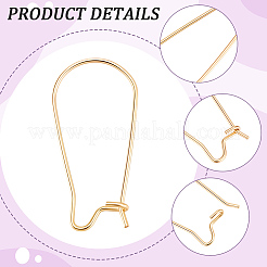 120Pcs 304 Stainless Steel Hoop Earrings&nbsp;STAS-BBC0009-67