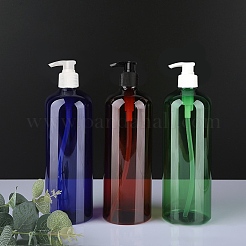 12個 3色プラスチックディスペンシングポンプ  チューブ付  シャンプーとコンディショナーの水差しボトル用  ミックスカラー  21.5x4.8x2.9cm  3色  4個/色  12pc&nbsp;FIND-GF0001-88B
