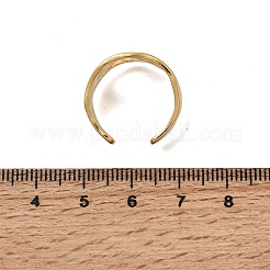 304 Stainless Steel Cuff Open Rings for Women&nbsp;RJEW-D352-06G