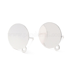 Rack Plating Brass Stud Earring Findings&nbsp;KK-F829-03B-S