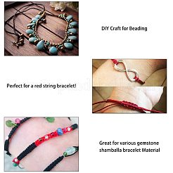 ナイロン糸  ミックスカラー  2mm  1bundle / color  19bundles / set&nbsp;NWIR-PH0001-15-2mm-WH