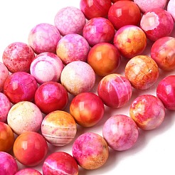 Natural Agate Beads Strands&nbsp;G-Z145-B01-14mm-B