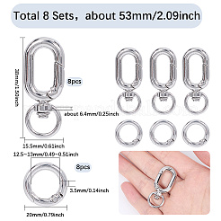 Alloy Swivel Clasps&nbsp;FIND-SP0003-29P