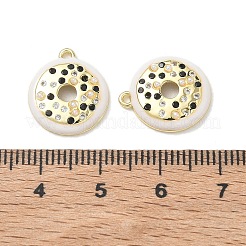 Brass Micro Pave Mixed Color Cubic Zirconia Pendant&nbsp;KK-A300-03G