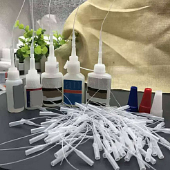 200Pcs Disposable Plastic Adhesive Glue Dropper&nbsp;TOOL-SP0001-11