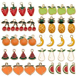 Alloy Enamel Charms/Pendants&nbsp;ENAM-SC0001-04