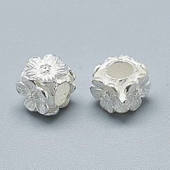 925 Sterling Silver European Beads&nbsp;STER-T002-43S