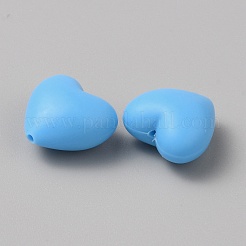 Heart Silicone Focal Beads&nbsp;SIL-CJC0001-10A
