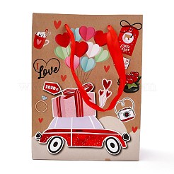 Valentine's Day Theme Rectangle Paper Bags&nbsp;CARB-E004-02A