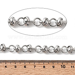 304 Stainless Steel knot Link Chains&nbsp;CHS-K024-18P