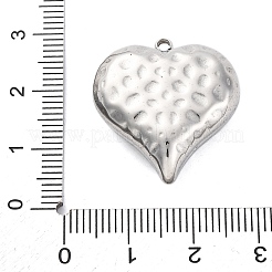 304 Stainless Steel Pendants&nbsp;STAS-P386-03P-C