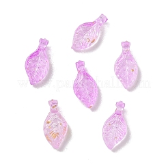 Transparent Acrylic and Gold Foil Pendants&nbsp;AC-CBAF9C1-04A-08