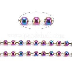 Ion Plating(IP) 304 Stainless Steel Ball Chains&nbsp;CHS-H013-04M-2.5MM-A