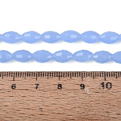 Imitation Jade Glass Beads Strands&nbsp;GLAA-N071-01A-B05