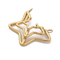 304 Stainless Steel Pendants&nbsp;STAS-L281-009G