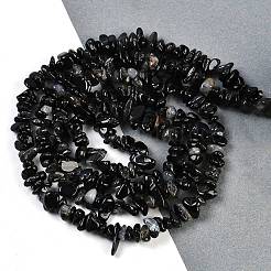 Dyed & Heated Natural Black Agate Beads Strands&nbsp;G-G905-21