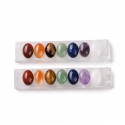 Chakra Natural Selenite Display Decorations&nbsp;G-G973-10