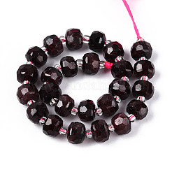 Natural Garnet Beads Strands&nbsp;G-N327-08A-03