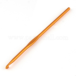 ランダム単色アルミニウムかぎ針編みフック  袋ごとに単一の色  ピン：4mm  148x4.0mm&nbsp;X-TOOL-R058-05