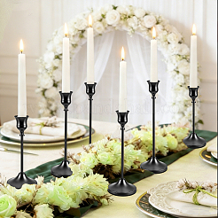 3Pcs 3 Styles Metal Candle Holder Sets&nbsp;DIY-WA0001-37G