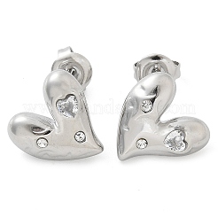 304 Stainless Steel Stud Earrings&nbsp;EJEW-A118-07P-05