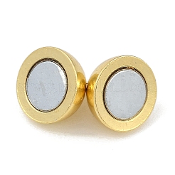 Rack Plating Brass Magnetic Clasps&nbsp;KK-Z070-20G-03