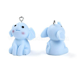 Opaque Resin Pendants&nbsp;RESI-N039-131