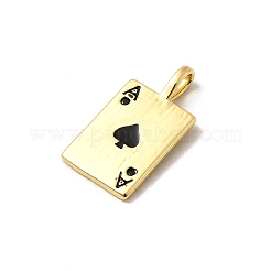 Rack Plating Brass Pendants&nbsp;KK-A268-01G-02