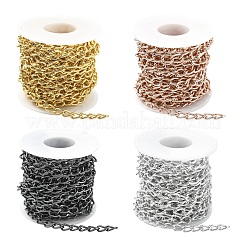 5M Aluminium Twisted Curb Chains&nbsp;CHA-YW0001-08G