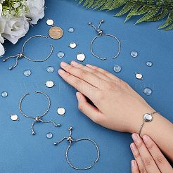 DIY Flat Round Bracelet Making Kits&nbsp;DIY-UN0003-54
