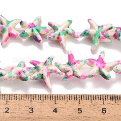 Synthetic Turquoise Beads Strands&nbsp;TURQ-F020-A01