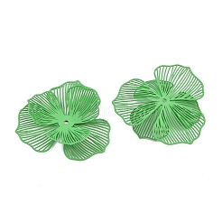 Spray Painted Iron Bead Caps&nbsp;IFIN-Z004-02B