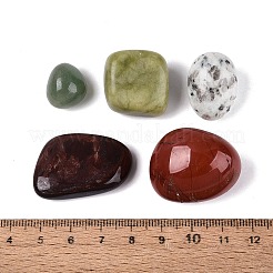 天然および合成宝石の塊をディスプレイ装飾に使用  置物家の装飾  風水エネルギーストーンギフト、自宅、オフィス、デスクトップの装飾用  14~33x11~29x9~24mm  約40個/500g&nbsp;G-N362-12