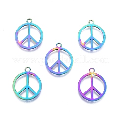 Rack Plating Alloy Pendants&nbsp;FIND-B010-09MC