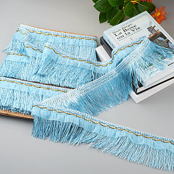 Polyester Tassel Fringe Trimming&nbsp;OCOR-TAC0008-21G