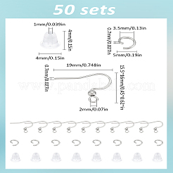 316 Surgical Stainless Steel Earring Hooks&nbsp;STAS-LP0001-59