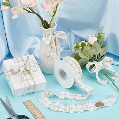 Polyester Ribbons&nbsp;SRIB-WH0011-354D