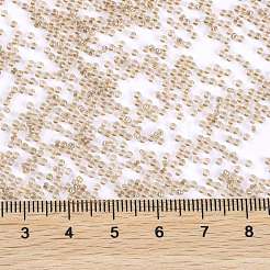 MIYUKIラウンドロカイユビーズ  日本製シードビーズ  （rr3521)派手な裏地付き赤面  15/0  1.5mm  穴：0.7mm  約250000個/ポンド&nbsp;SEED-G009-RR3521