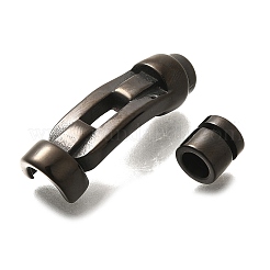 304 Stainless Steel Magnetic Clasps&nbsp;STAS-R140-08EB