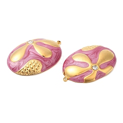 304 Stainless Steel Enamel Pendants&nbsp;STAS-E040-10G-04