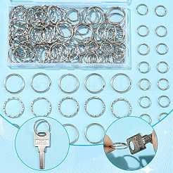 100Pcs Iron Split Key Rings&nbsp;IFIN-FS0001-64