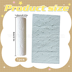 Plastic Polymer Clay Texture Roller for Making Earrings&nbsp;DIY-WH0622-471B