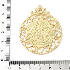 Brass Big Pendants&nbsp;KK-L239-021G