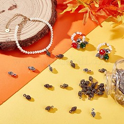90Pcs 3 Colors Tibetan Style Alloy Pendants&nbsp;FIND-SC0004-52
