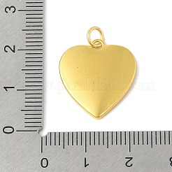 真鍮製エナメルペンダント  ハートチャーム  丸カン付き  14KGP本金メッキ  ピンク  20x18x2mm  穴：3mm&nbsp;LS-STAS-V013-09G